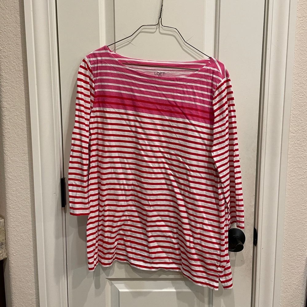 Pink loft top